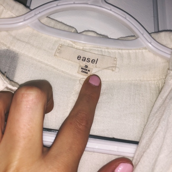 Easel button down ombré tunic - Picture 2 of 3